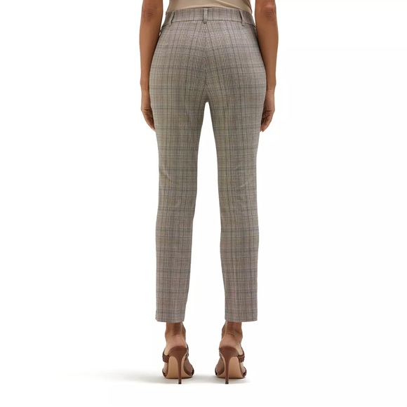 Taupe Houndstooth Pants - Picture 2 of 7